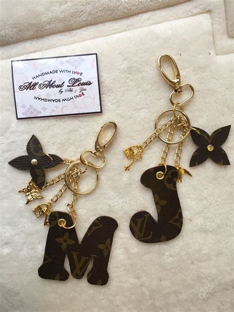 upcycled louis vuitton bag charms|louis vuitton bag charm dupe.